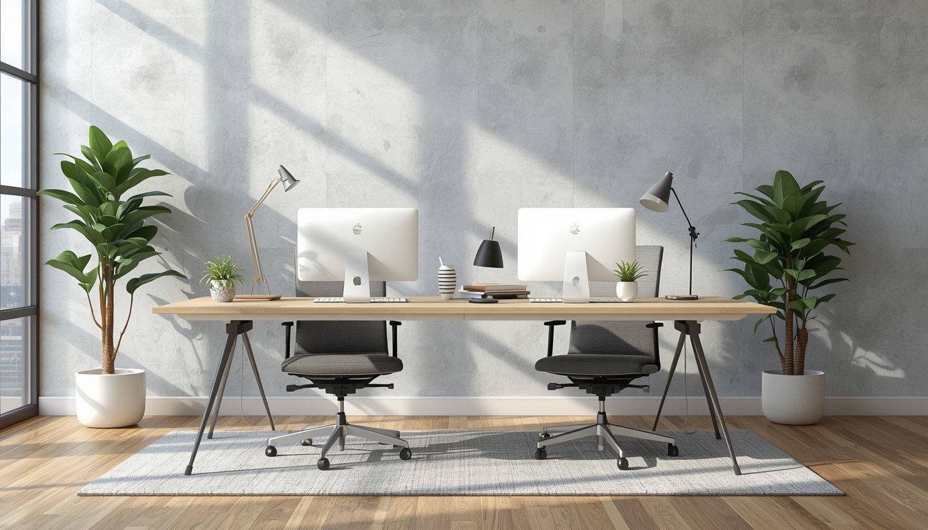 Modern office desk setup with ergonomic focus at Shouldersvital