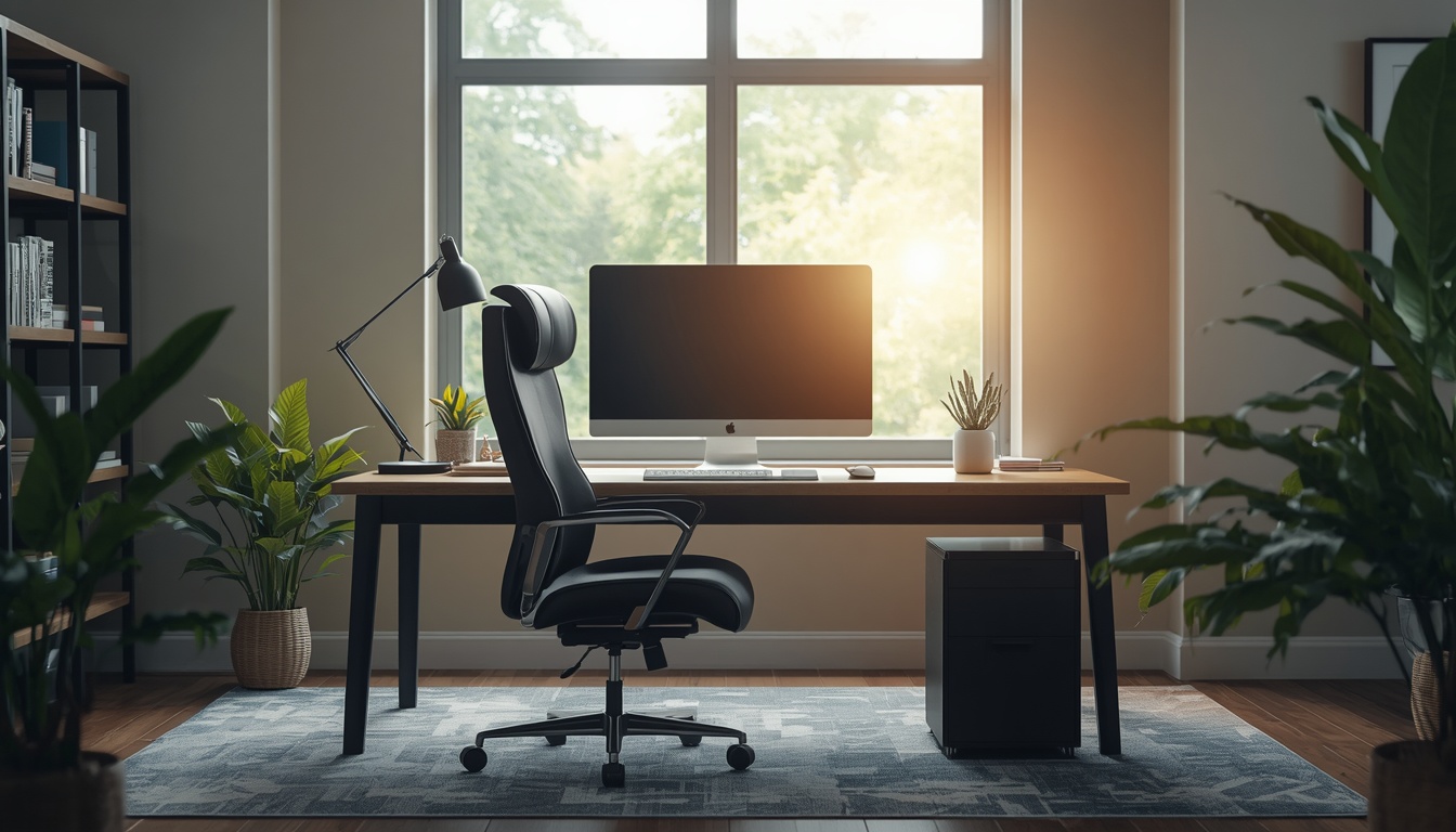 Ergonomic office workspace recommended by Shouldersvital